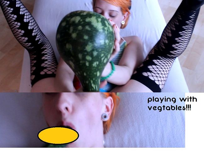 LindaLush Porno Video: SPECIAL!! Ich fi**e eine Kalebasse